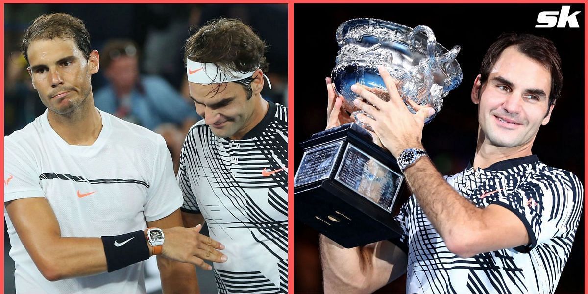 Roger Federer feels his 2017 Australian Open title was one of the top three victories of his career
