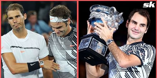 Roger Federer feels his 2017 Australian Open title was one of the top three victories of his career