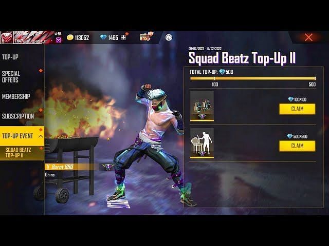 How to get free legendary emote and skins in Garena Free Fire this week