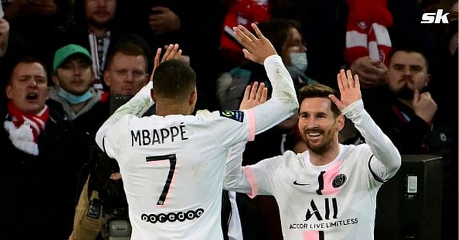 French media claim Lionel Messi is pushing Kylian Mbappe out of PSG