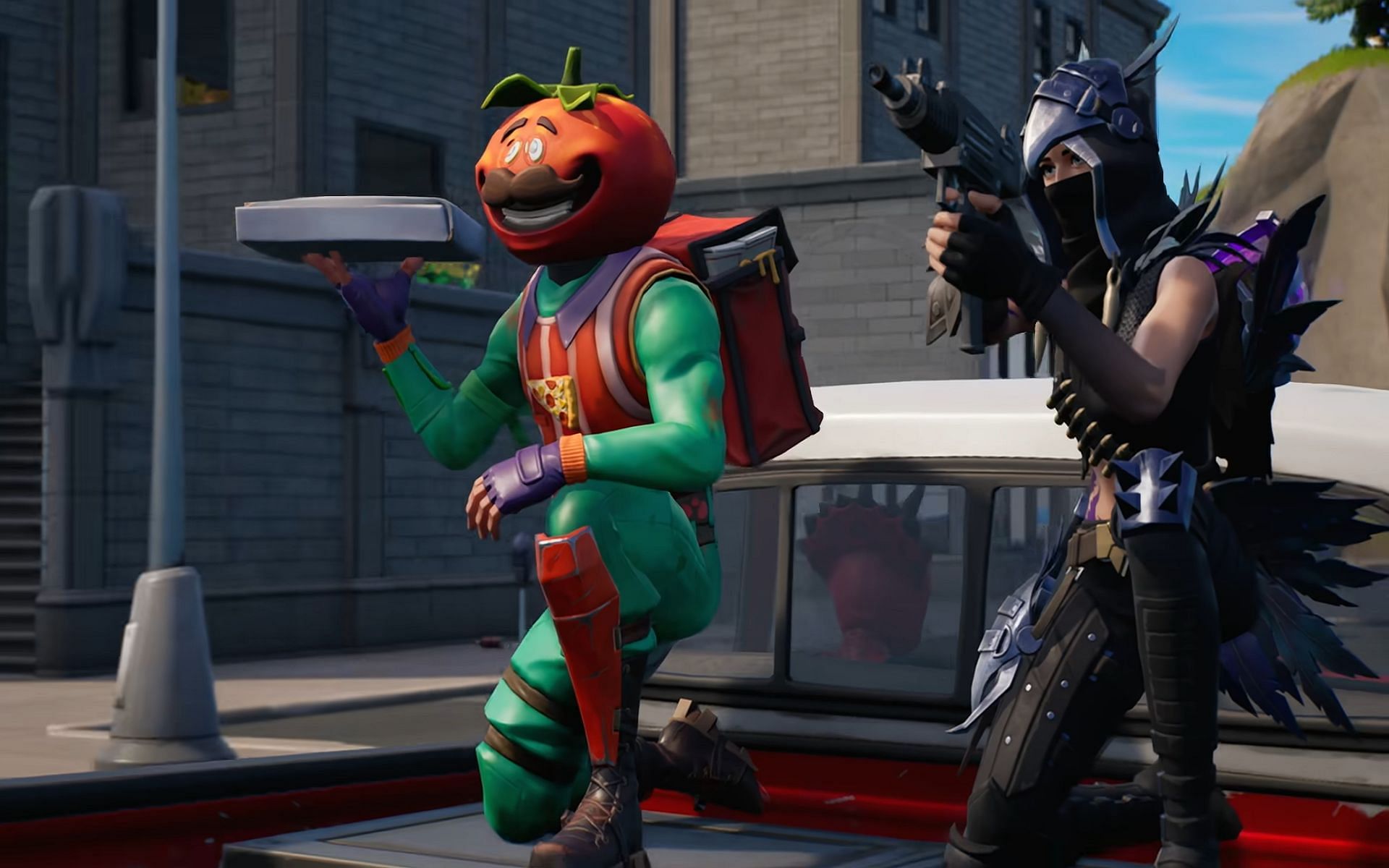 There seems to be no end to the spray &amp; pray meta in Fortnite Chapter 3 (Image via Epic Games/Fortnite)