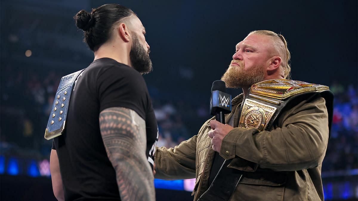 Lesnar vs. Reigns is set for WrestleMania, but will both be champions?