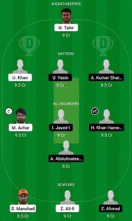 BG vs QUD Fantasy Suggestion Team 1