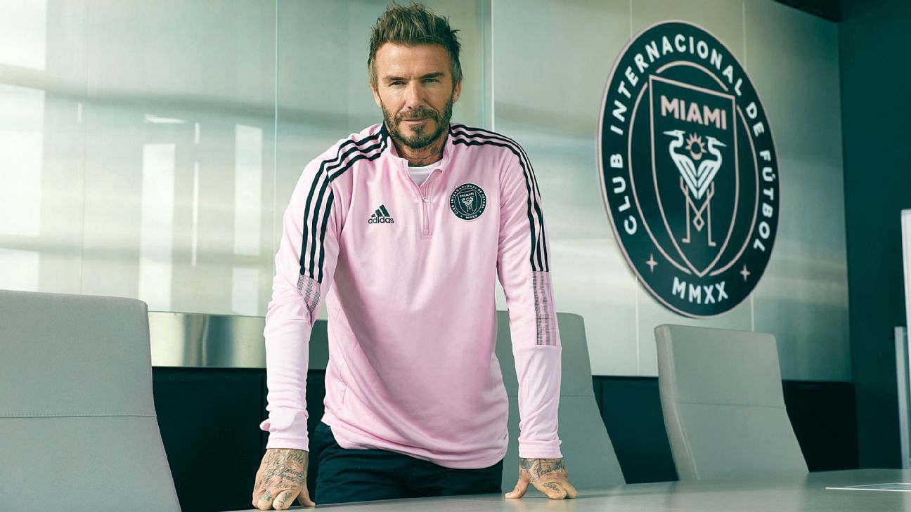 David Beckham Signed Inter Miami Jersey Charity Campaign Men's - US