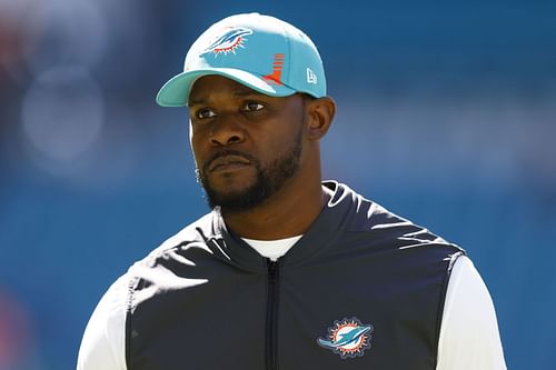 Former Miami Dolphins head coach Brian Flores