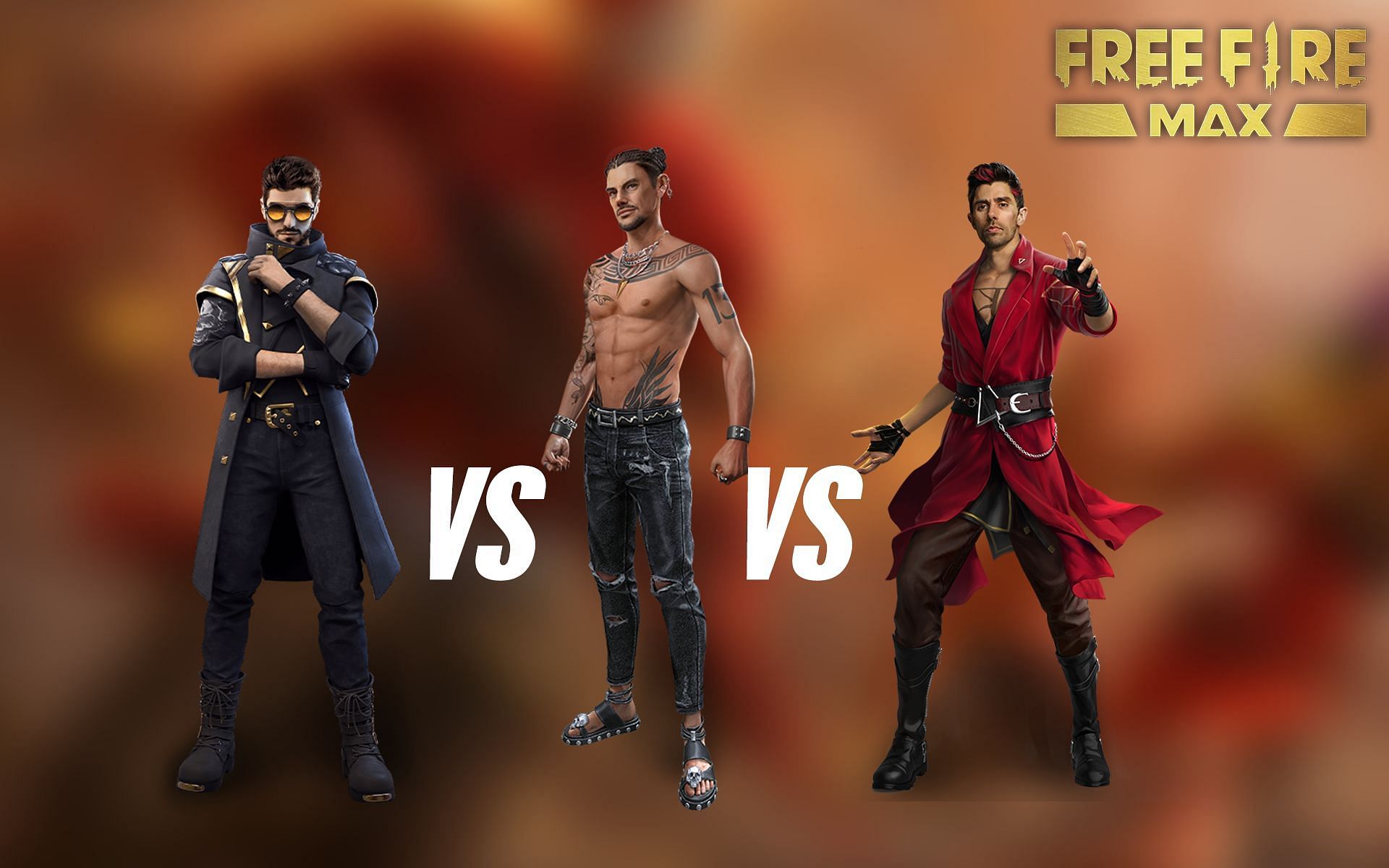Choosing the right Free Fire MAX character will make all the difference (Image via Sportskeeda)