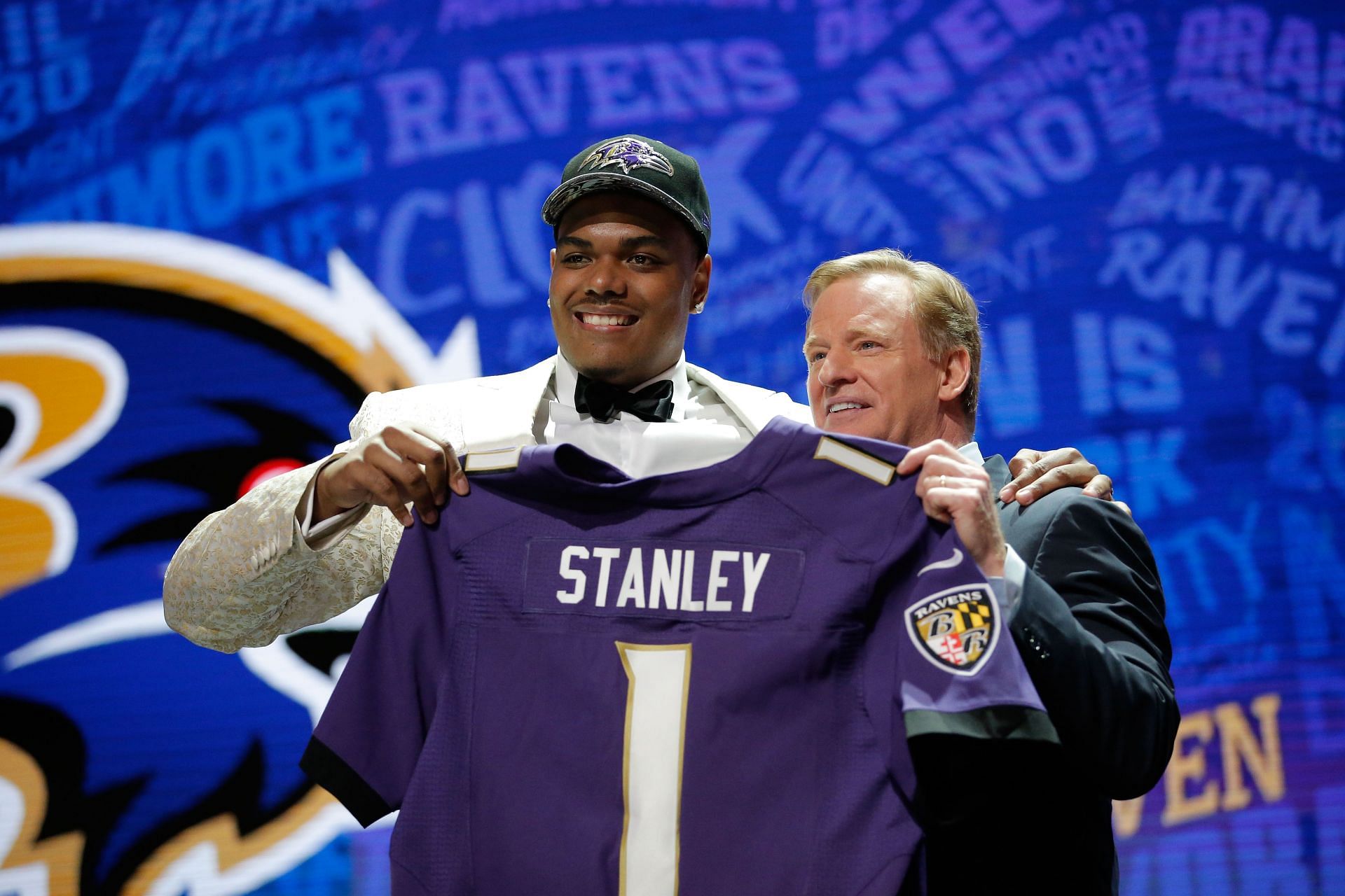 N Ronnie Stanley at the NFL Draft