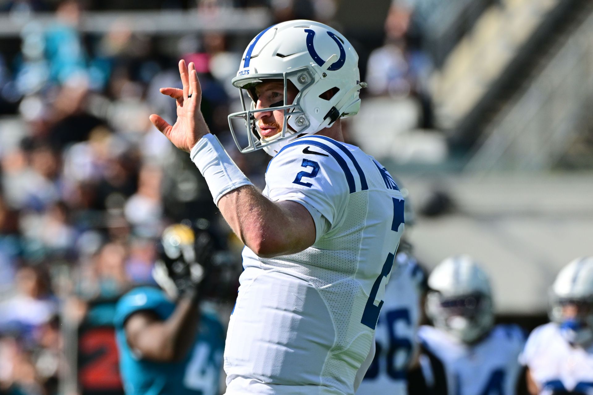 The Colts appear ready to say goodbye to Carson Wentz after one season (Photo: Getty)