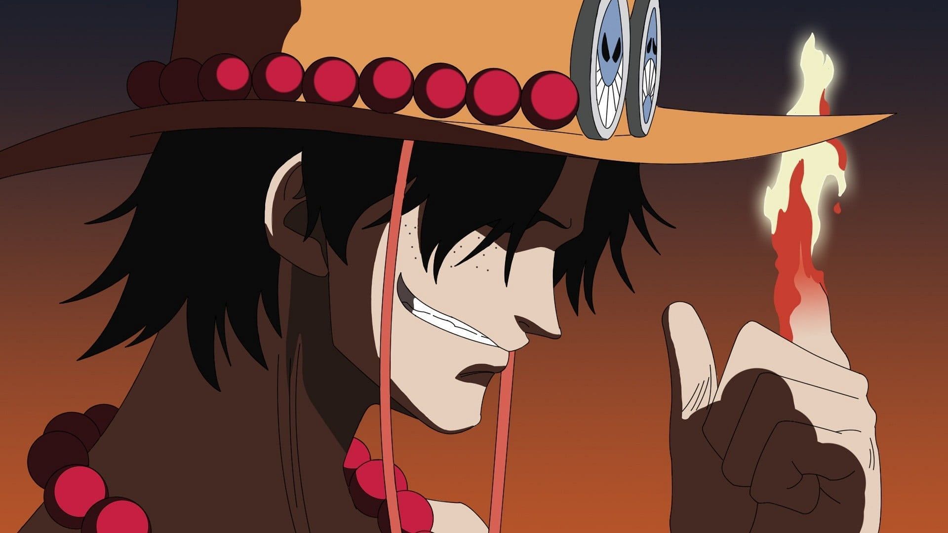 Portgas D. Ace as seen in the One Piece anime (Image via Toei Animation)