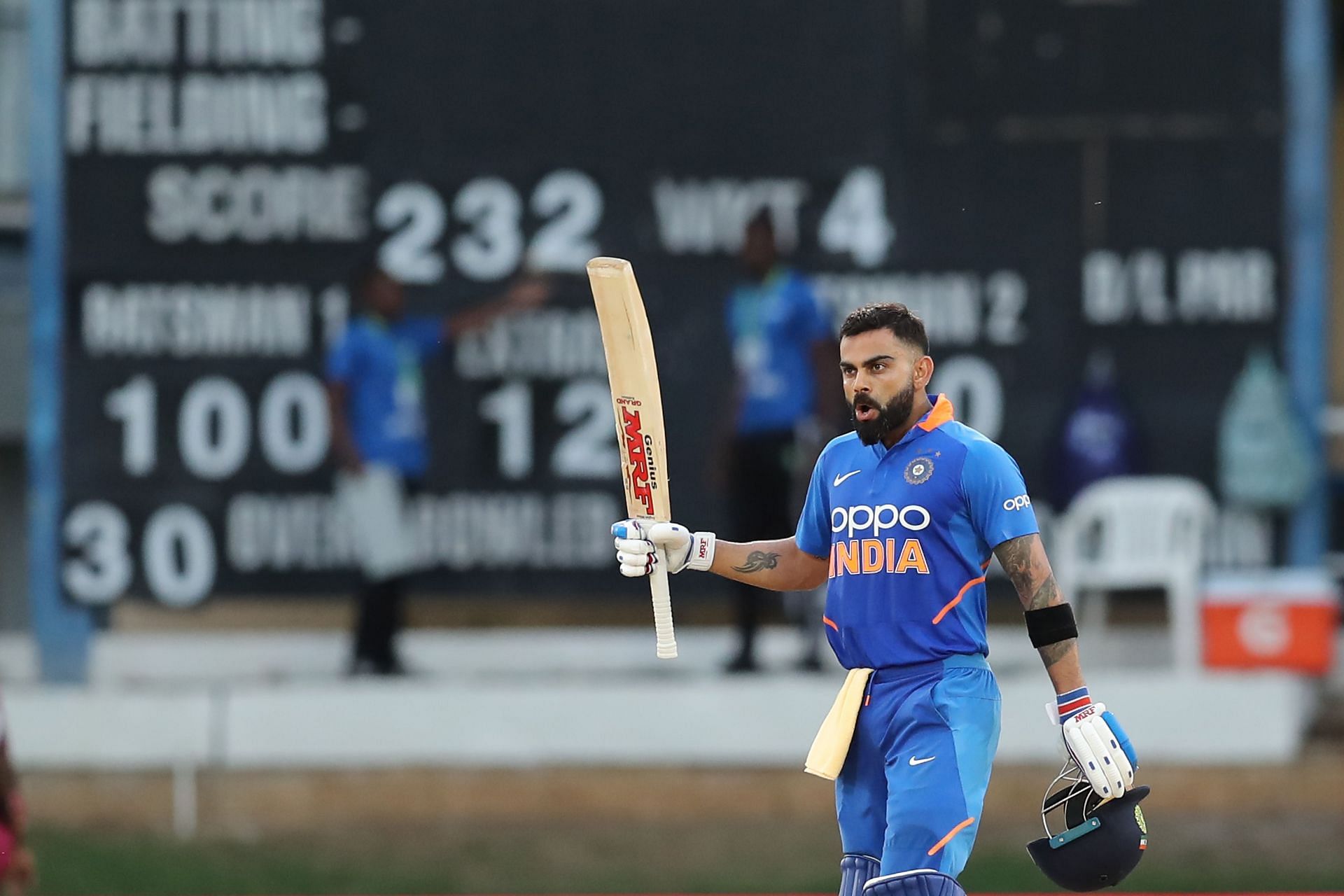 Virat Kohli has gotten out to spin quite often in recent times and will look to avoid that against West Indies.