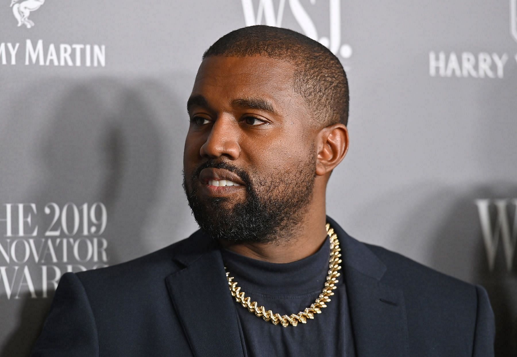 Kanye broke his Instagram radio silence to post a picture criticizing NFTs (Image via Getty Images)