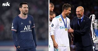 Lionel Messi will push his way out of PSG if Zinedine Zidane convinces Cristiano Ronaldo to join him at the club - Reports