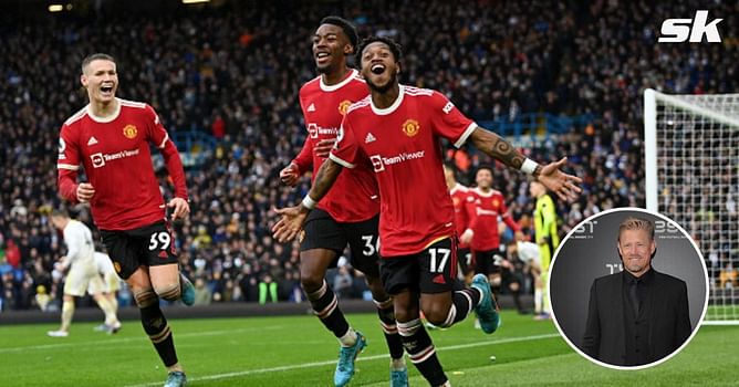 "Played like a team" - Peter Schmeichel praises Manchester United players after Leeds United win