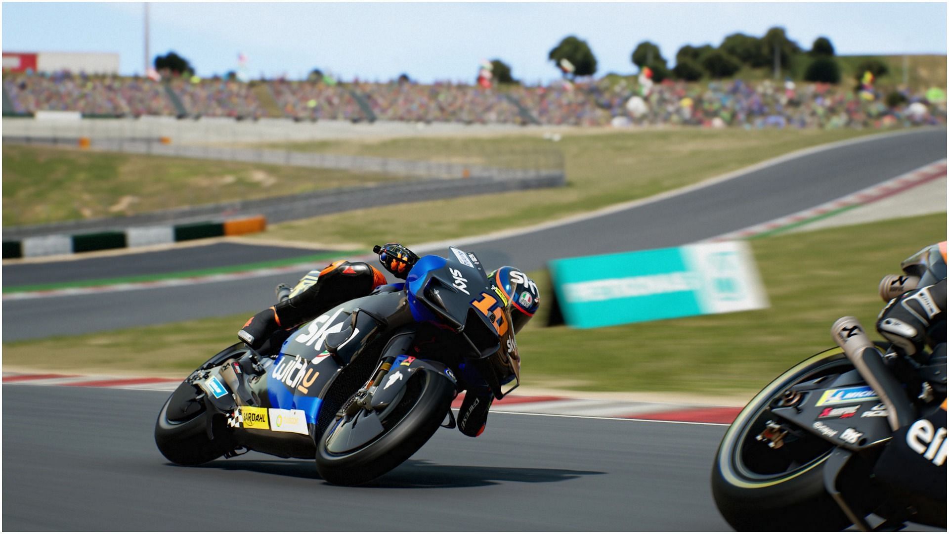 It will include all of the official material from the motorbike world championship (Image via PlayStation)