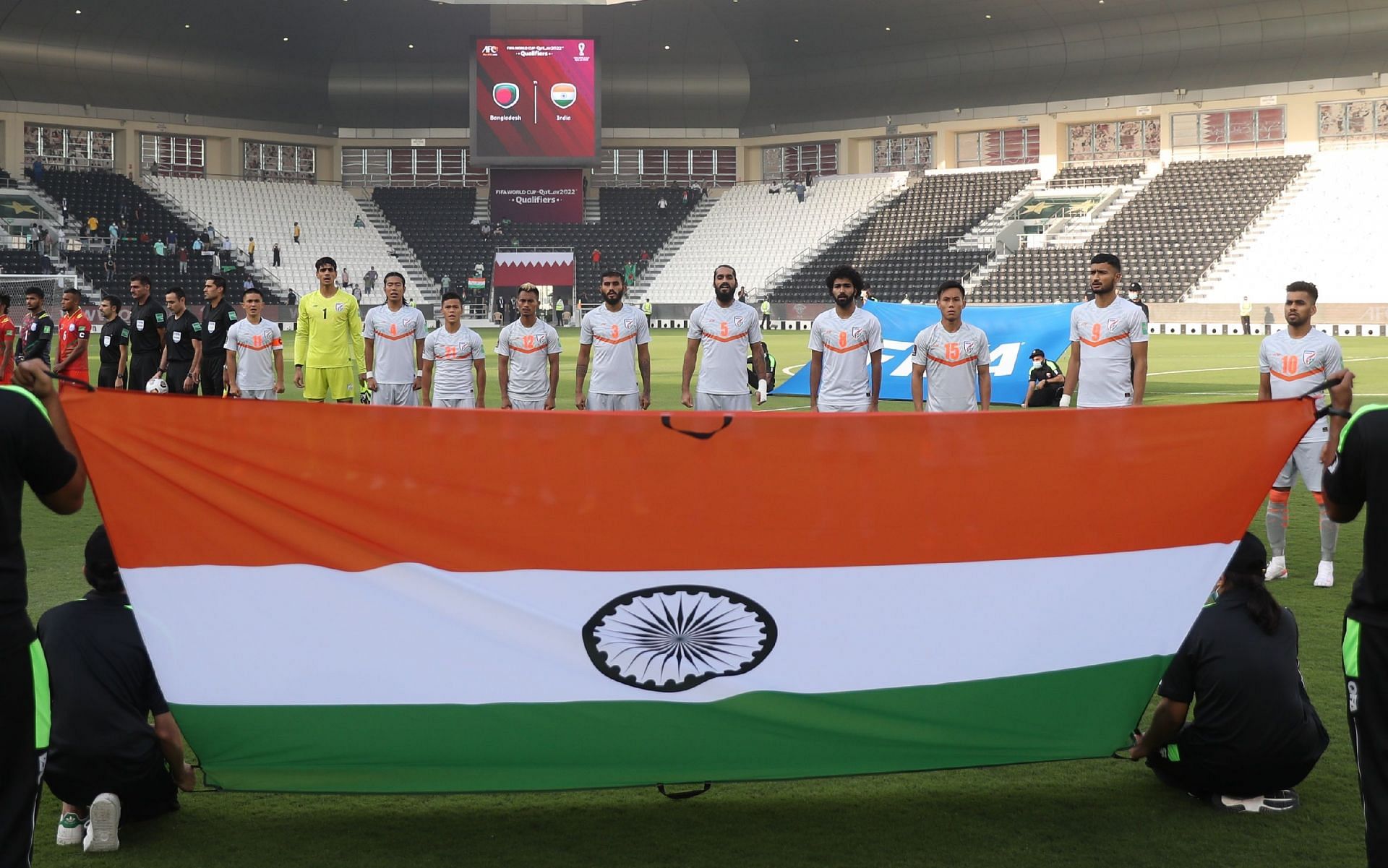 India have been selected as the co-host for the final round of the AFC Asian Cup 2023 Qualifiers. (Image Courtesy: Twitter/IndianFootball)