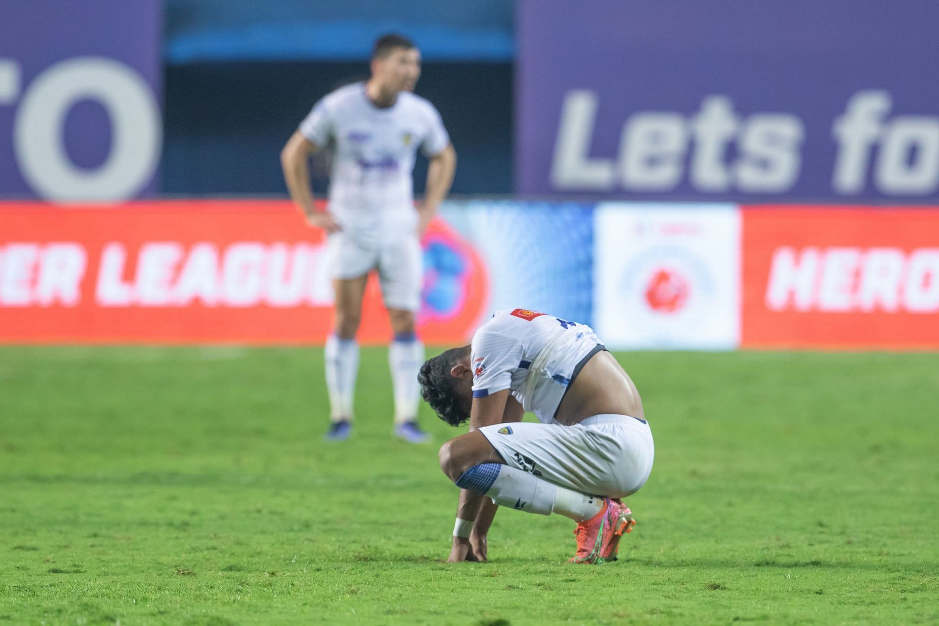 Chennaiyin FC endured a frustrating night against Kerala Blasters. [Credits: ISL]