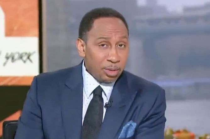 WATCH: Stephen A. Smith has harsh words for former Giants RB Tiki Barber