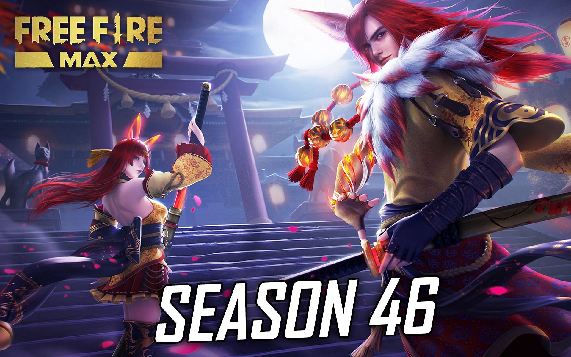 Free Fire MAX&#039;s Season 46 pass will be arriving next month (Image via Garena)