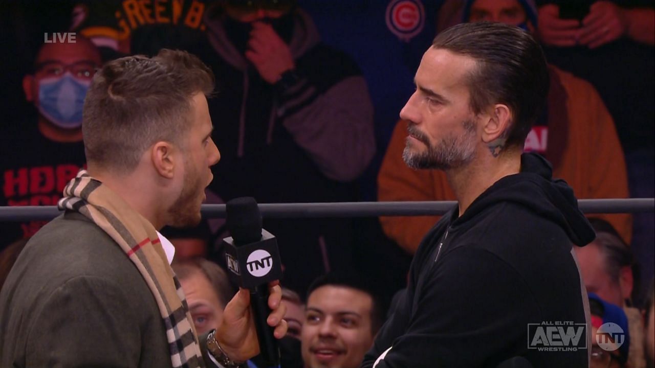 MJF and CM Punk engage in a war of words on Dynamite