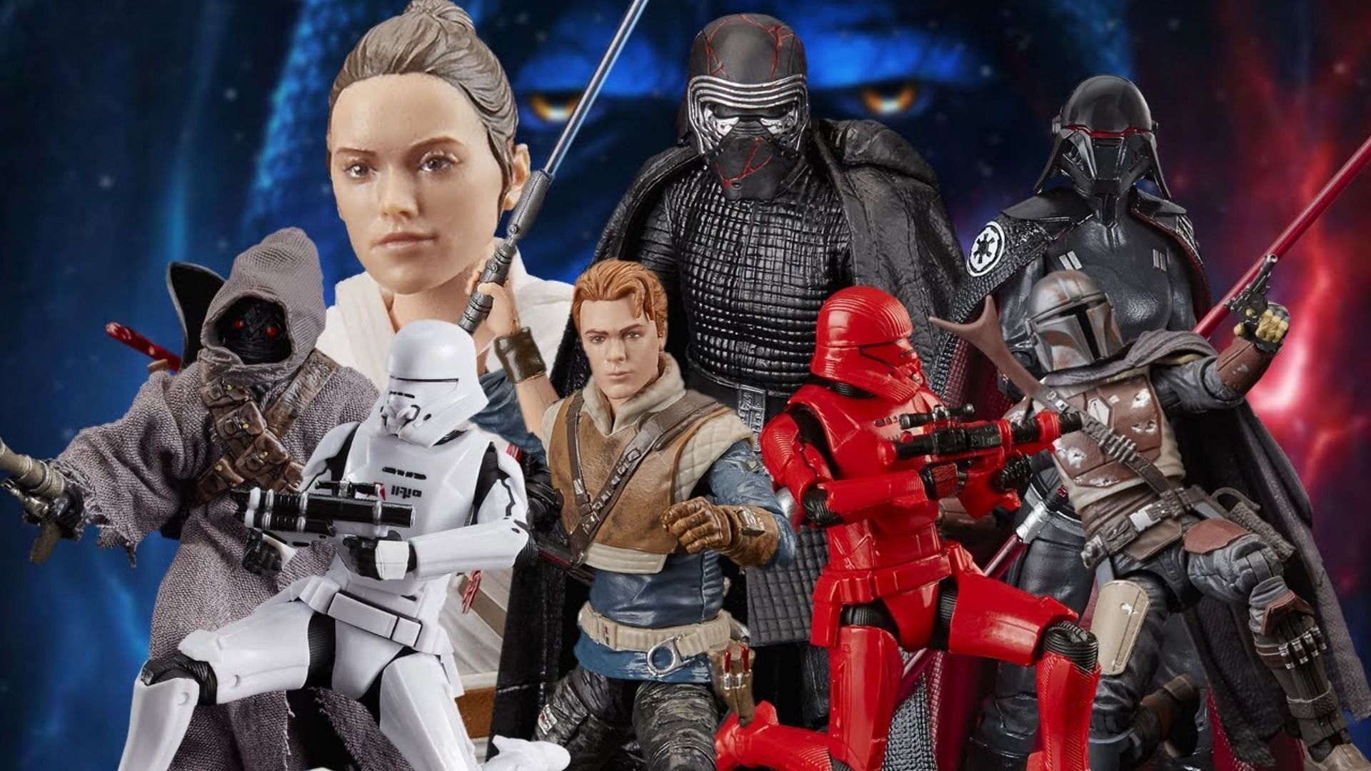 Star Wars action figures (Image via The Toy Buzz/YouTube)