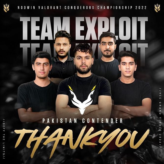 Team Exploit finished fourth in the Valorant Conquerors Championship (VCC) 2022, all Indian teams are in top three