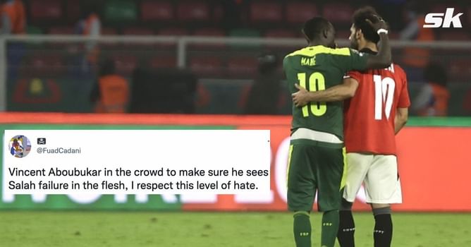 "Ain't passing to Mane for the remainder of the season" - Fans accuse Liverpool superstar Mohamed Salah of attempting to 'steal all the glory' in AFCON final