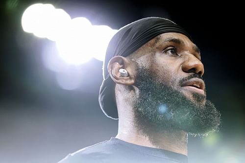 LA Lakers superstar forward LeBron James