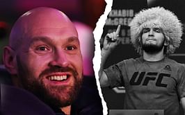 Khabib Nurmagomedov reacts to Tyson Fury's appreciation post