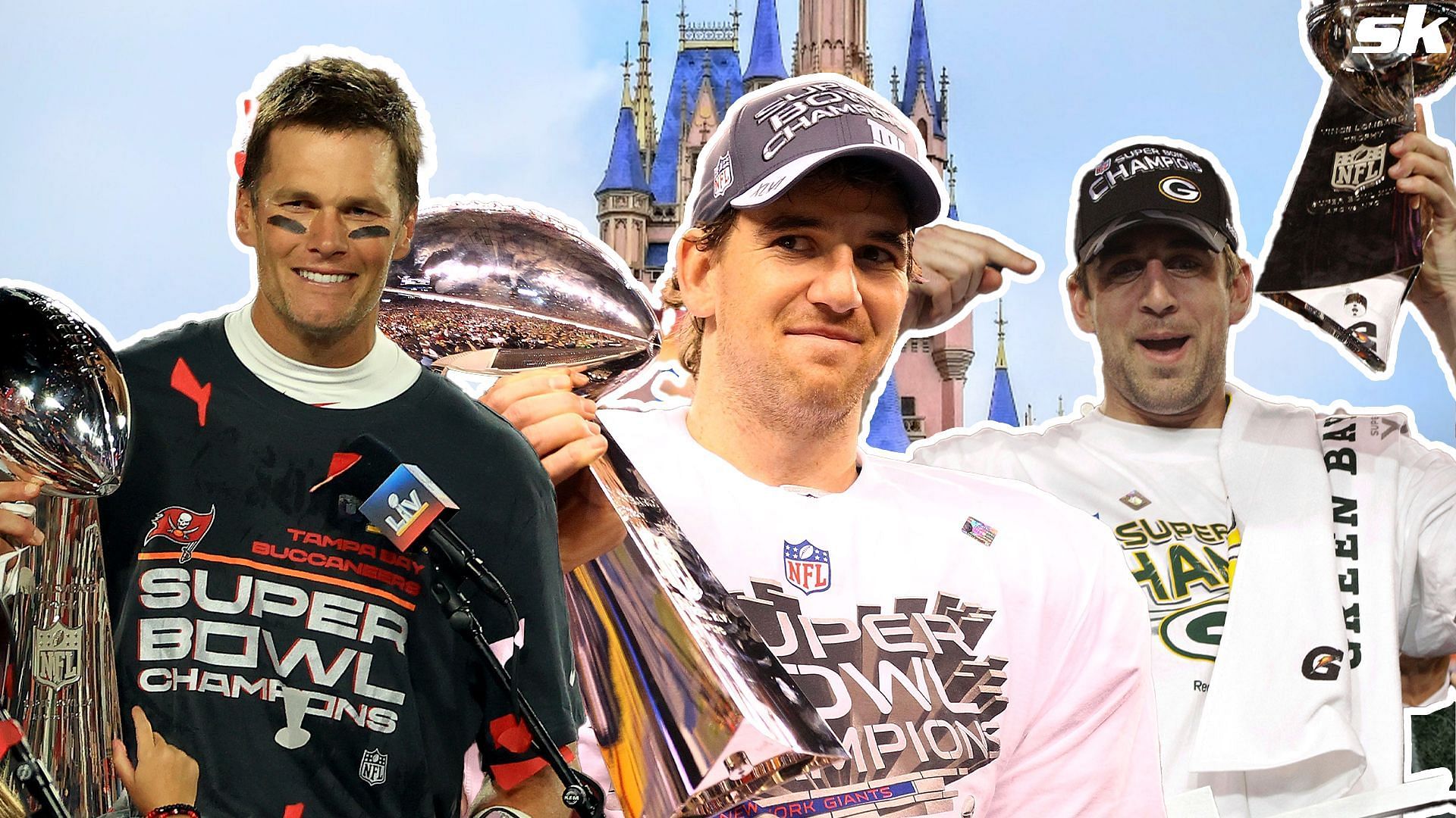 Tom Brady, Eli Manning and Aaron Rodgers have all made a trip to Disney World after Super Bowl success