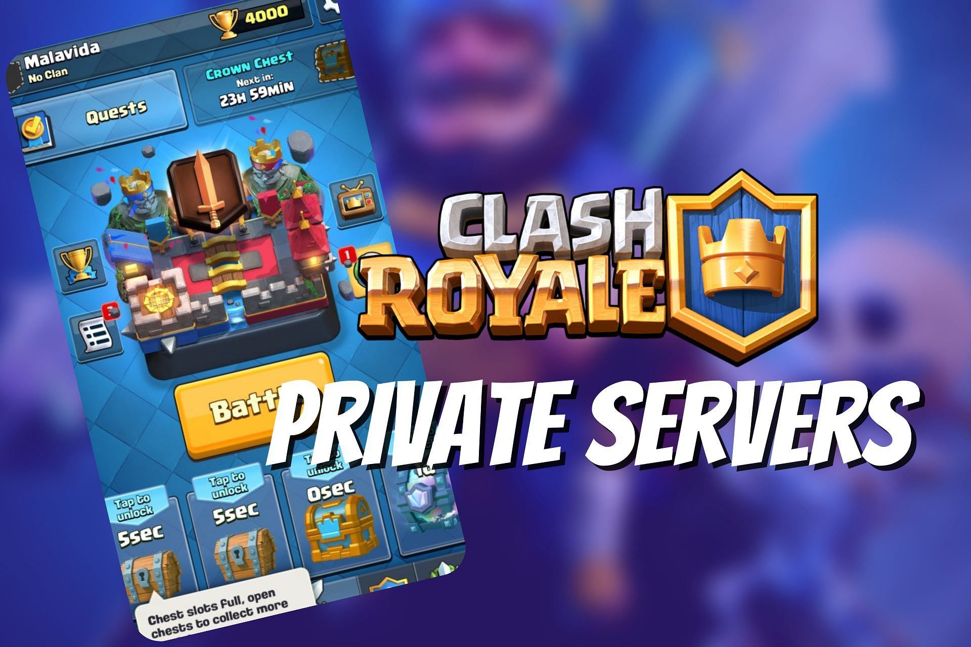 5 best Clash Royale servers with custom cards (Image via Sportskeeda)