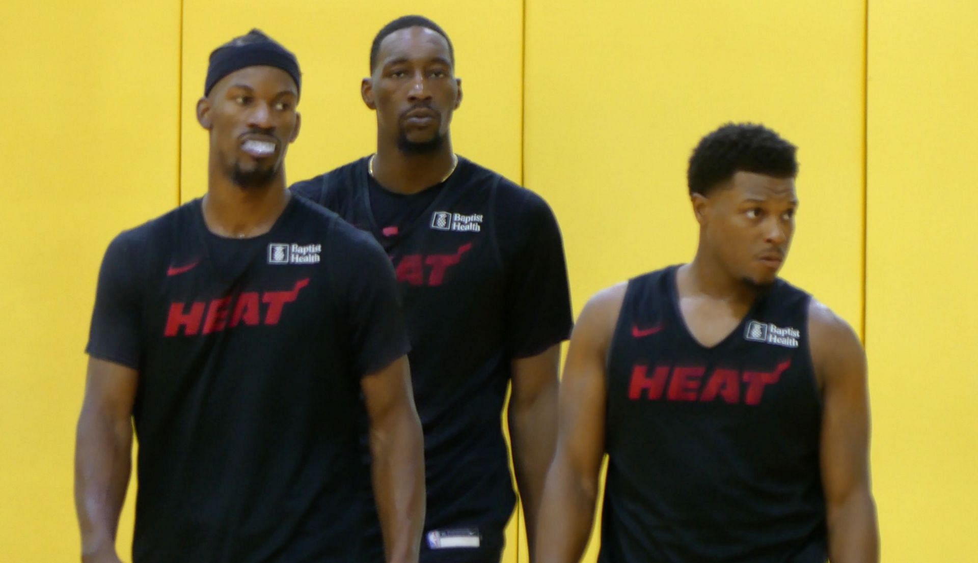 The Heat Big 3 are finally back in action.