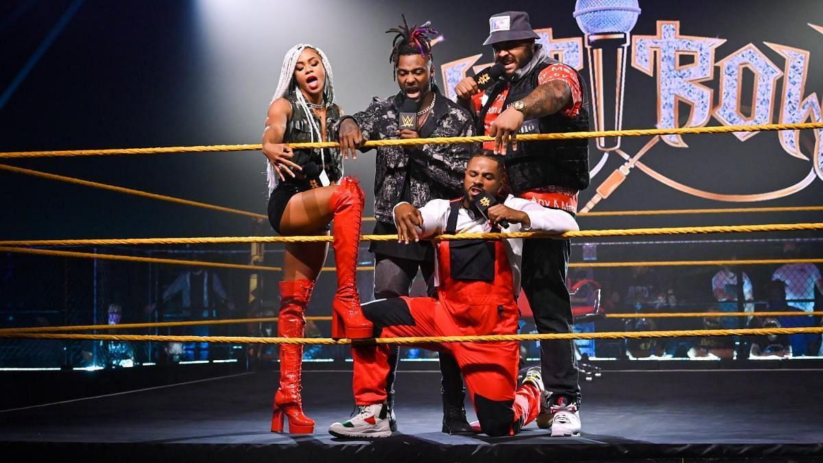 The Hit Row member talks NXT 2.0!