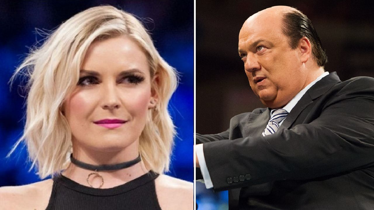 Renee Paquette and Paul Heyman