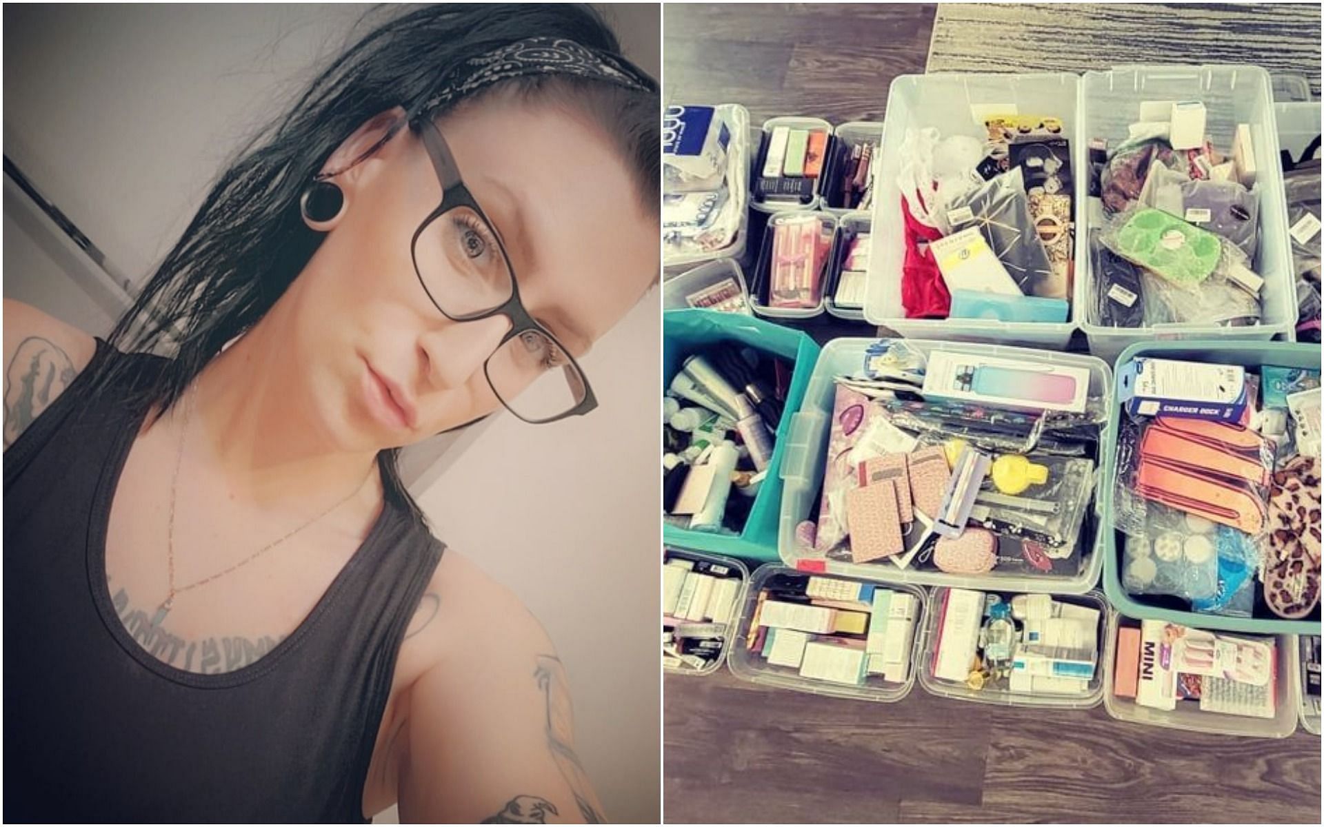Tiffany She&#039;ree earns four figures from her dumpster diving career (Image from dumpsterdivingmama/Instagram)