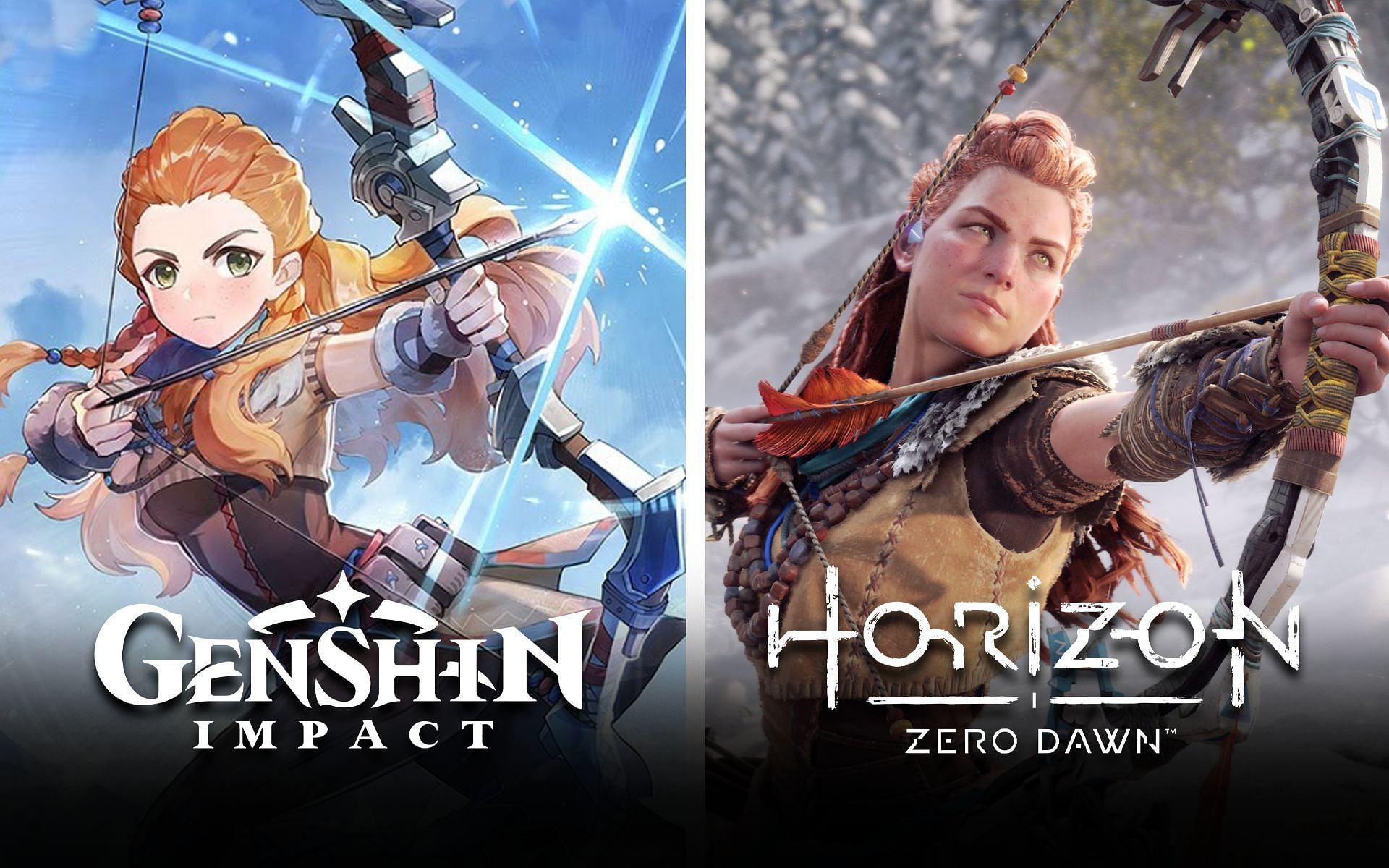 Why Aloy from Horizon Zero Dawn failed to impress the Genshin Impact community (Image via Sportskeeda)