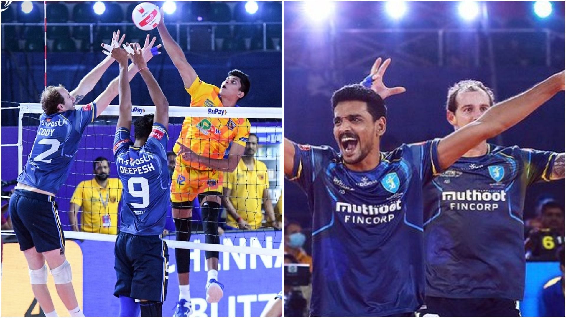 PVL 2022: Kochi Blue Spikers in action (Pic Credit: PVL)