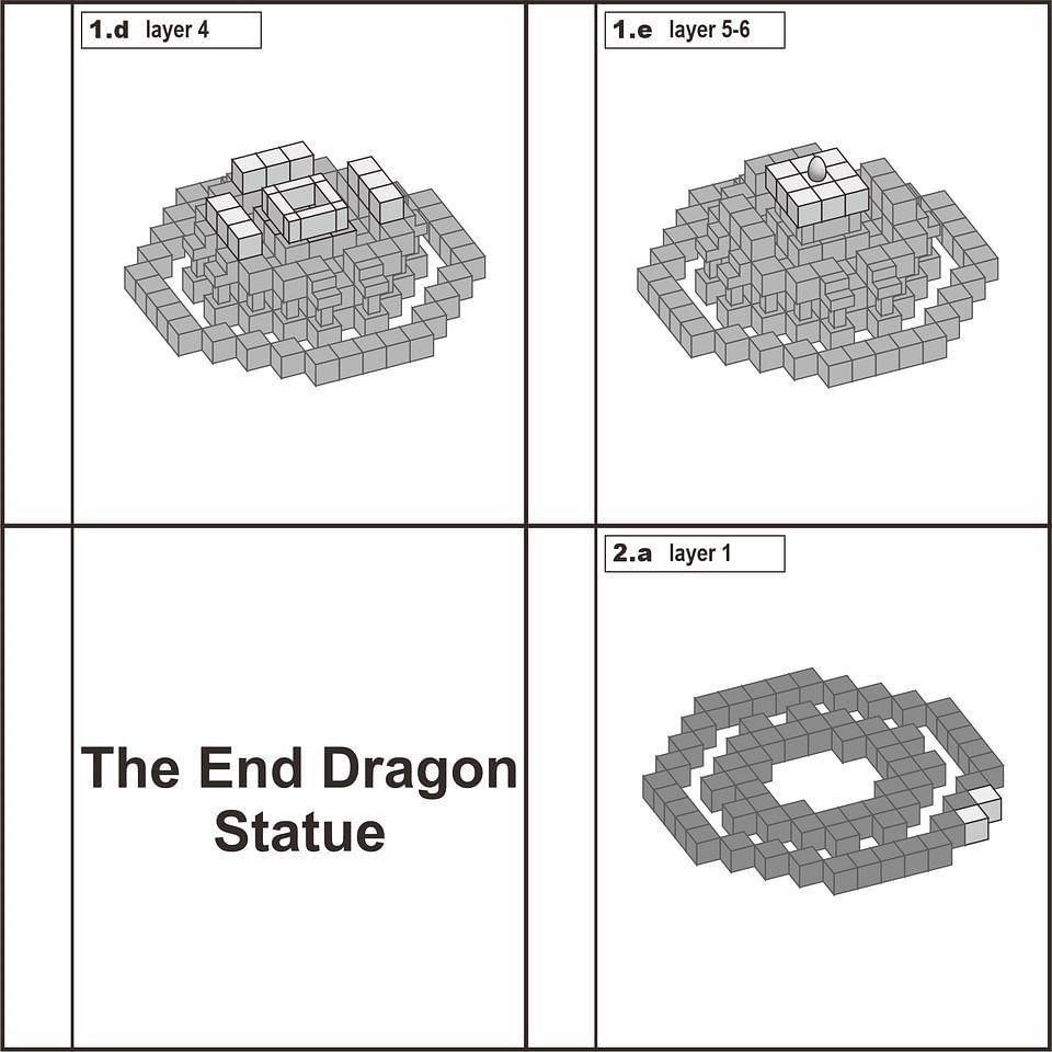 Dragon Egg Monument tutorial (Image via u/lufash Reddit)