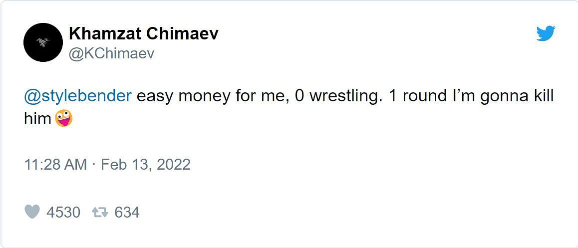 Khamzat Chimaev calls out Israel Adesanya