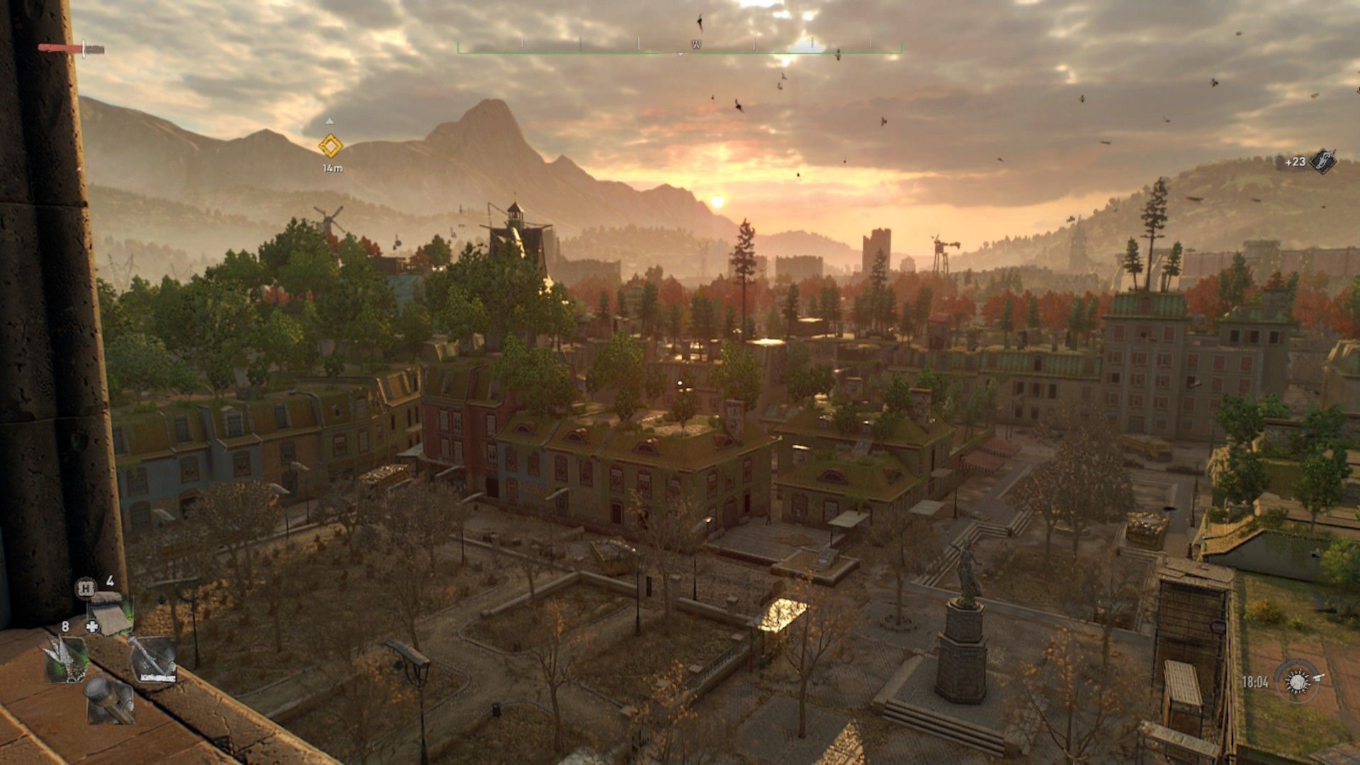 The night is coming (Screenshot from Dying Light 2: Stay Human)