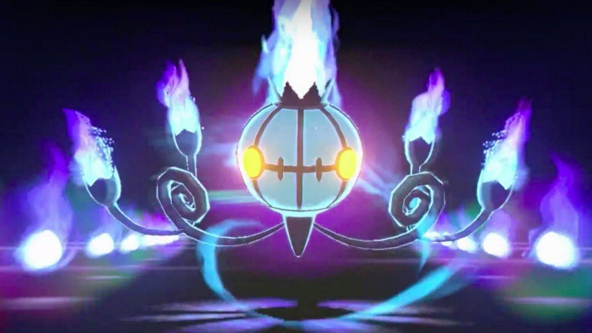 Chandelure is one of the strongest attackers in PvE (Image via The Pokemon Company)