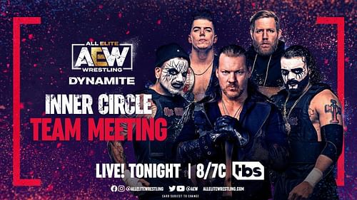 The Inner Circle had their team meeting on AEW Dynamite