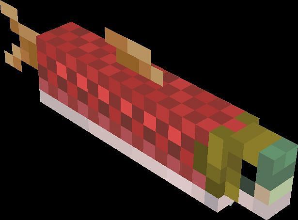 minecraft salmon plush