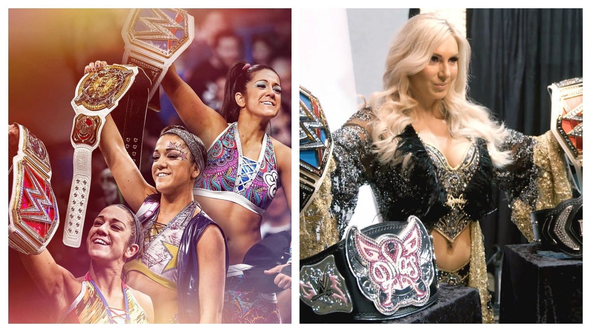Bayley and Charlotte Flair have completed the Triple Crown in WWE