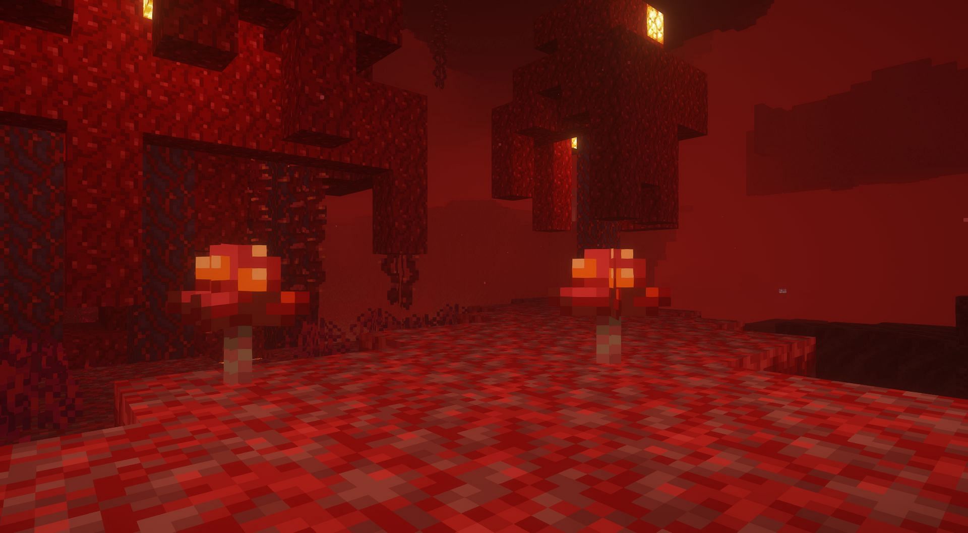 They grow in Crimson Forests (Image via Minecraft)