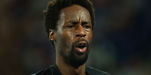 Gael Monfils has crashed out of the Open Sud de France