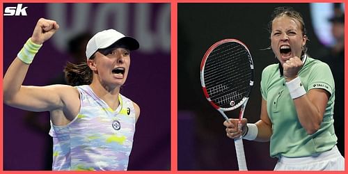 Iga Swiatek and Anett Kontaveit will lock horns in the final 