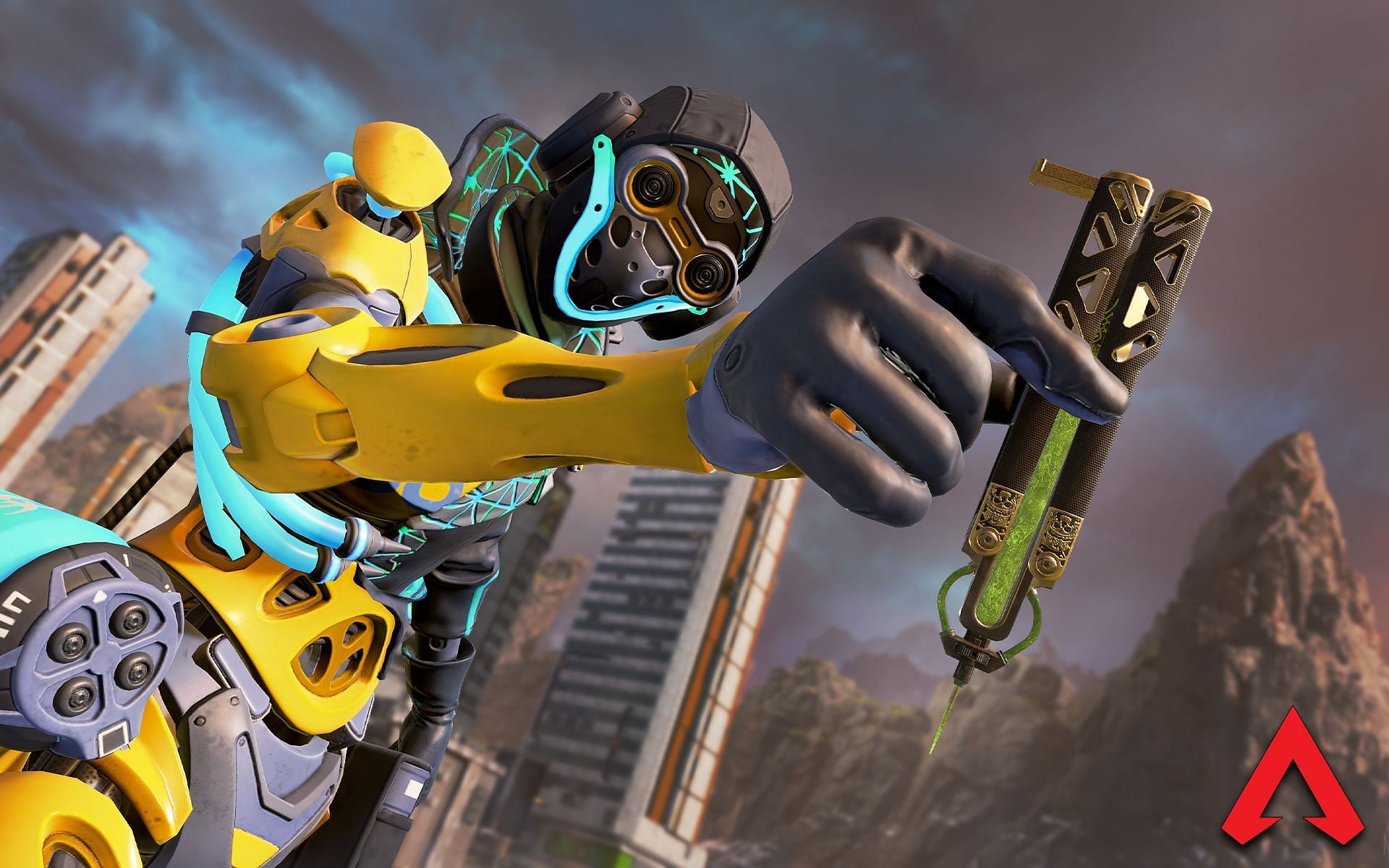 Octane&#039;s Butterfly Knife in Apex Legends (Image via Respawn Entertainment)