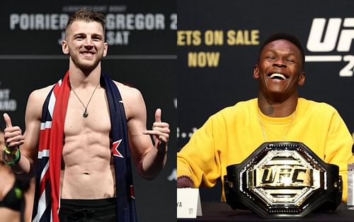 Dan Hooker(left); Israel Adesanya(right)