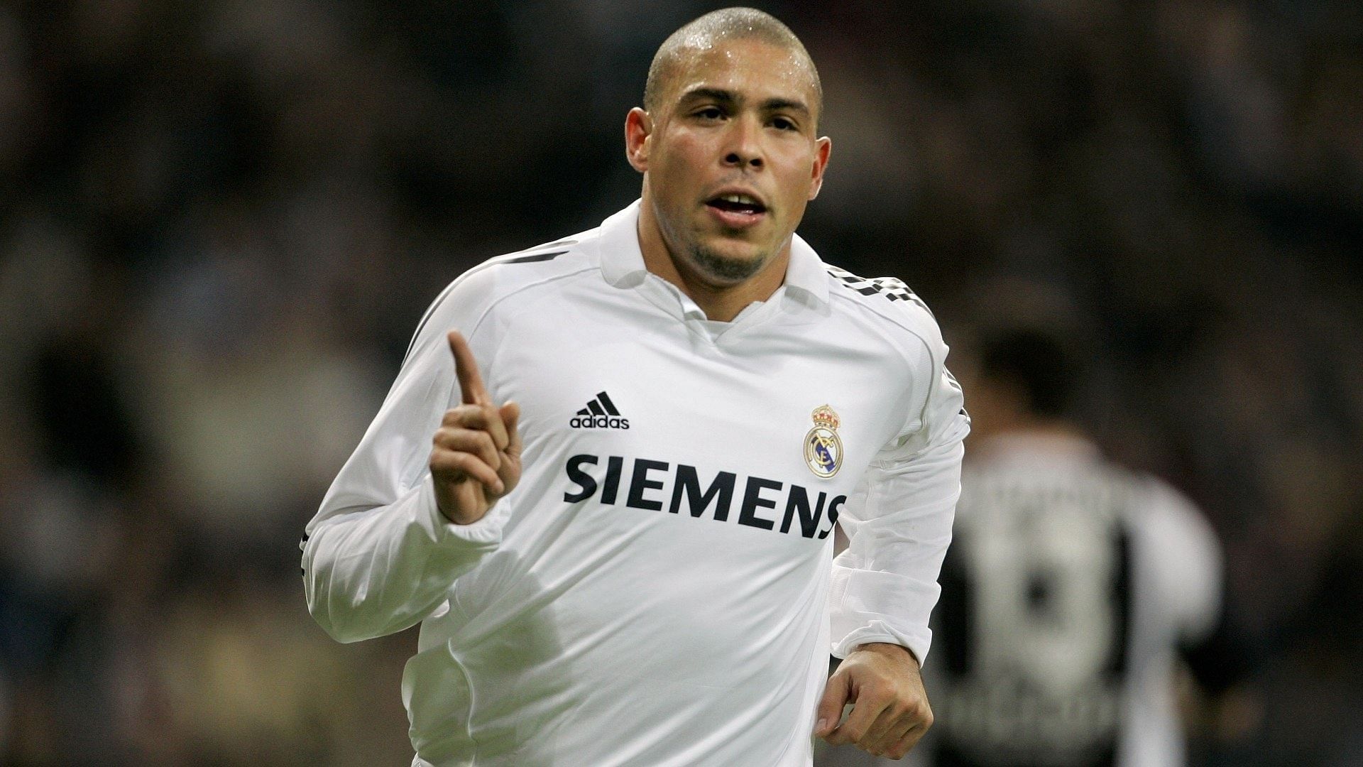 Ronaldo Nazario, in action for Real Madrid