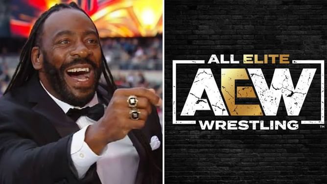 "Right now, he's doing everything right" - WWE legend Booker T is a big fan of rising AEW star